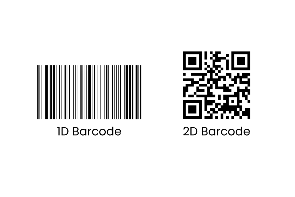 1d Barcode and 2d barcode
