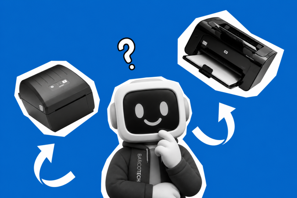 Document Printer vs. Barcode Printer: What’s the Difference?